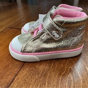Gold Toddler high tops